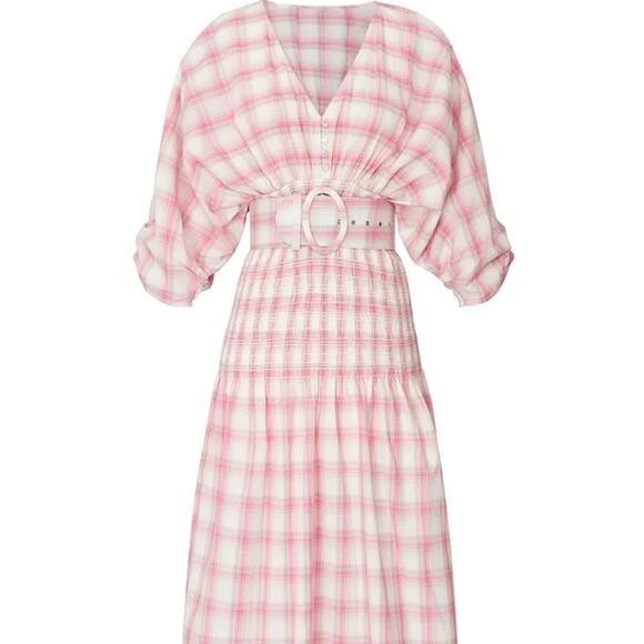 Nicholas Smocked Panel Dress - Picture 2 of 9